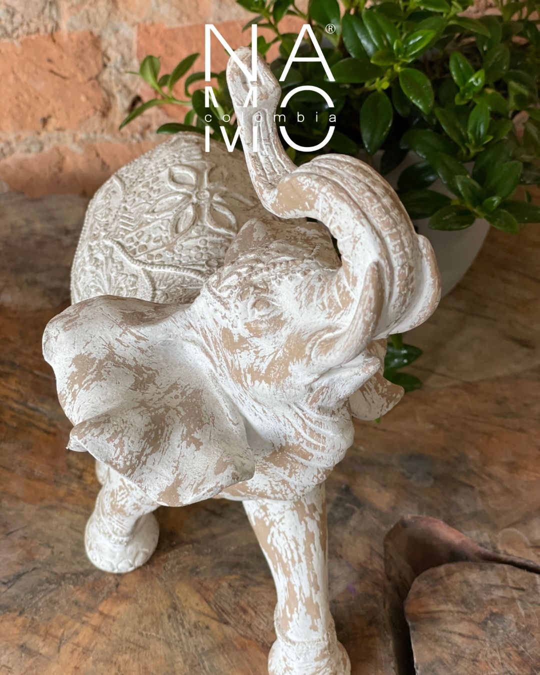 Figura Decorativa Elefante Mandala - Namo Colombia