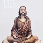 Jesús meditando 25cm