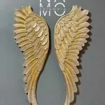 Alas pared 75cm Dorado + Perlado
